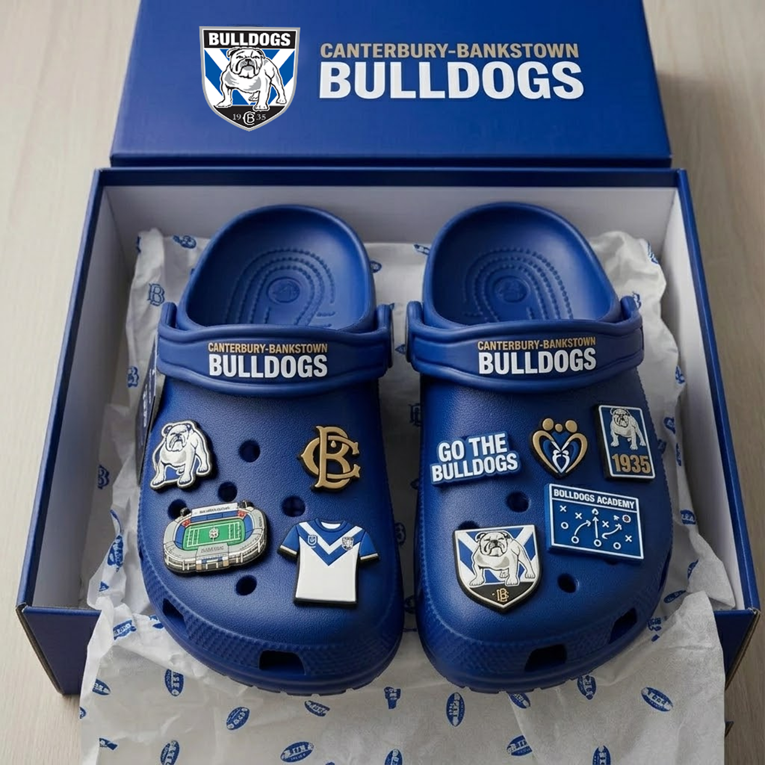 CBY x NRL Premium Crocs Clogs Shoes DATND TANTD 030426