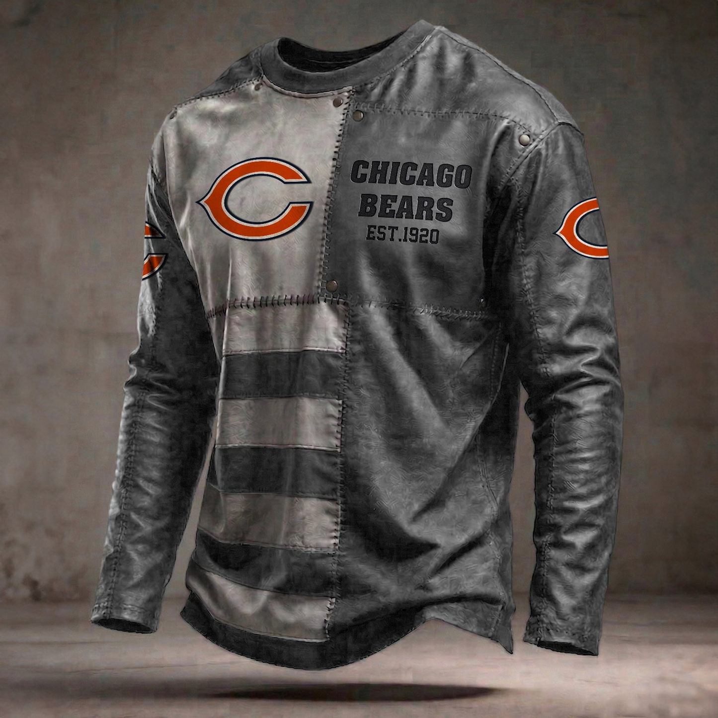 CHI x NFL Long Sleeved Shirt 2304 DatND DVT Army