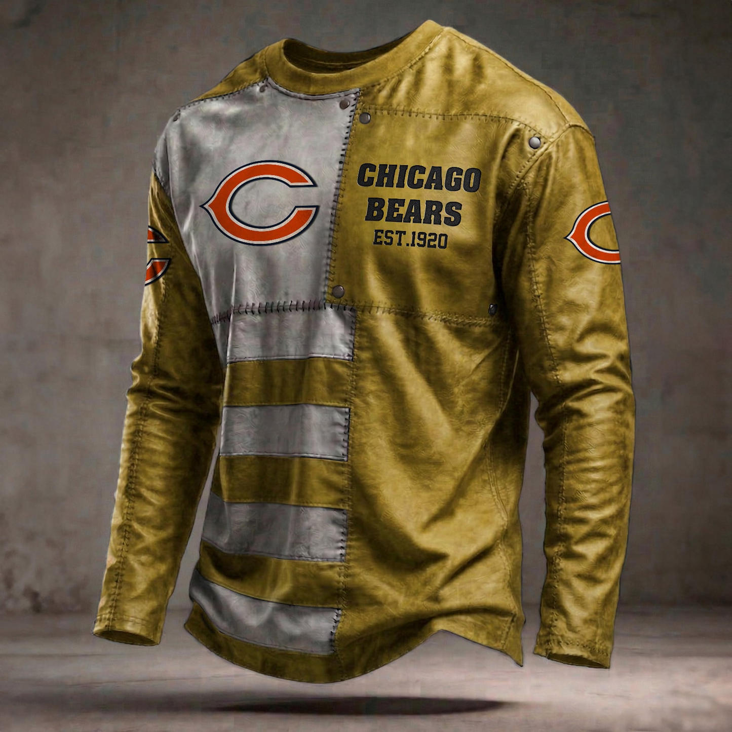 CHI x NFL Long Sleeved Shirt 2304 DatND DVT Army