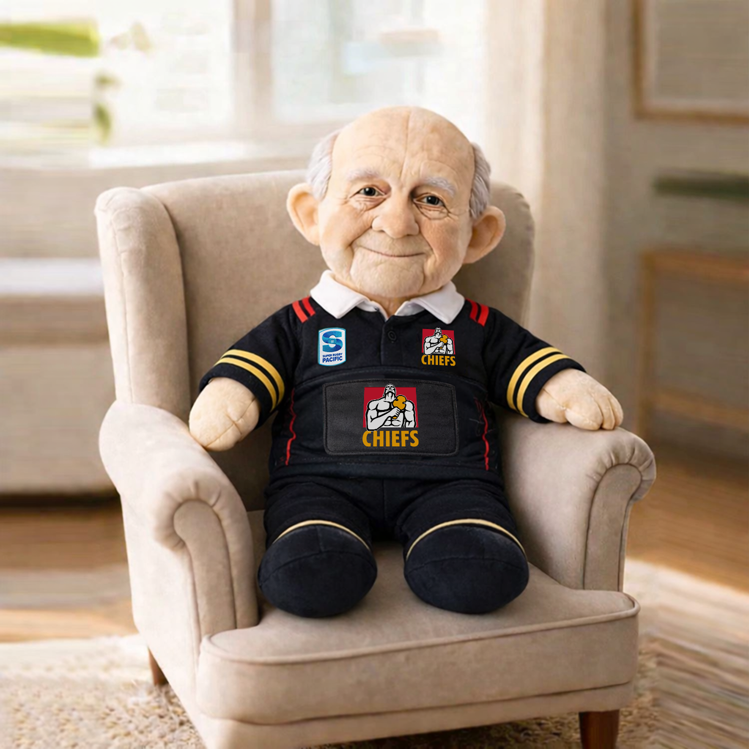 CHI x SPR Grandpa Plush Mascot 2603 DatND DVT