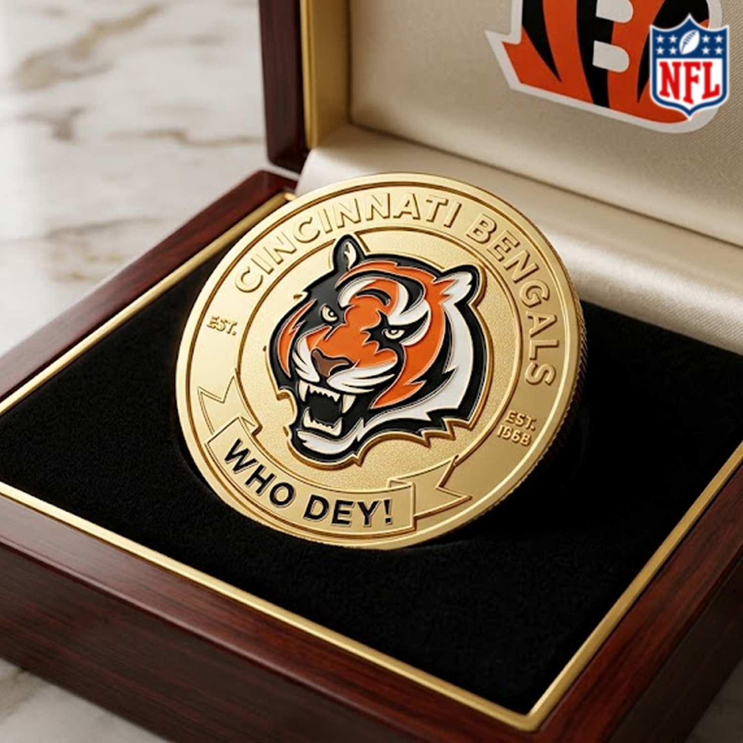 CIN x NFL GOLDEN COINS DATND TANTD 010426