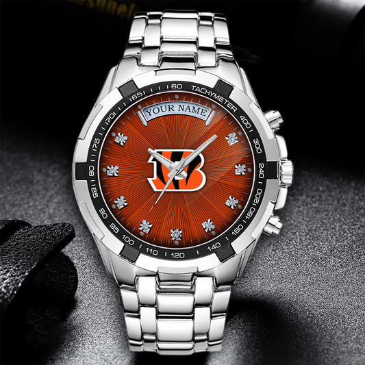 CIN x NFL Luxury Men Watch DATND TANTD 200426
