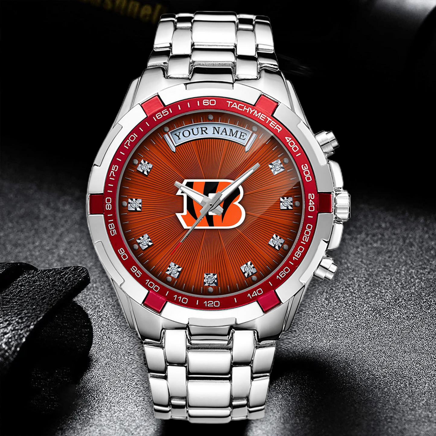 CIN x NFL Luxury Men Watch DATND TANTD 200426