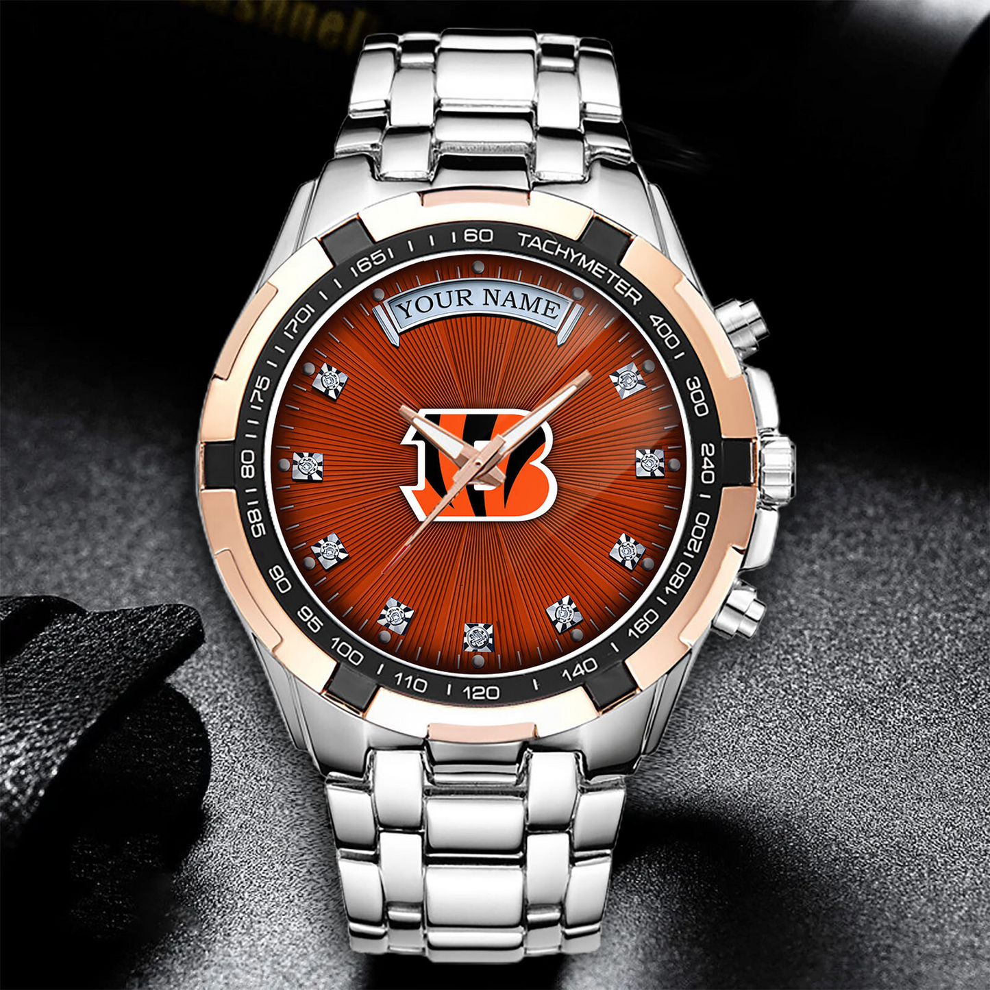 CIN x NFL Luxury Men Watch DATND TANTD 200426
