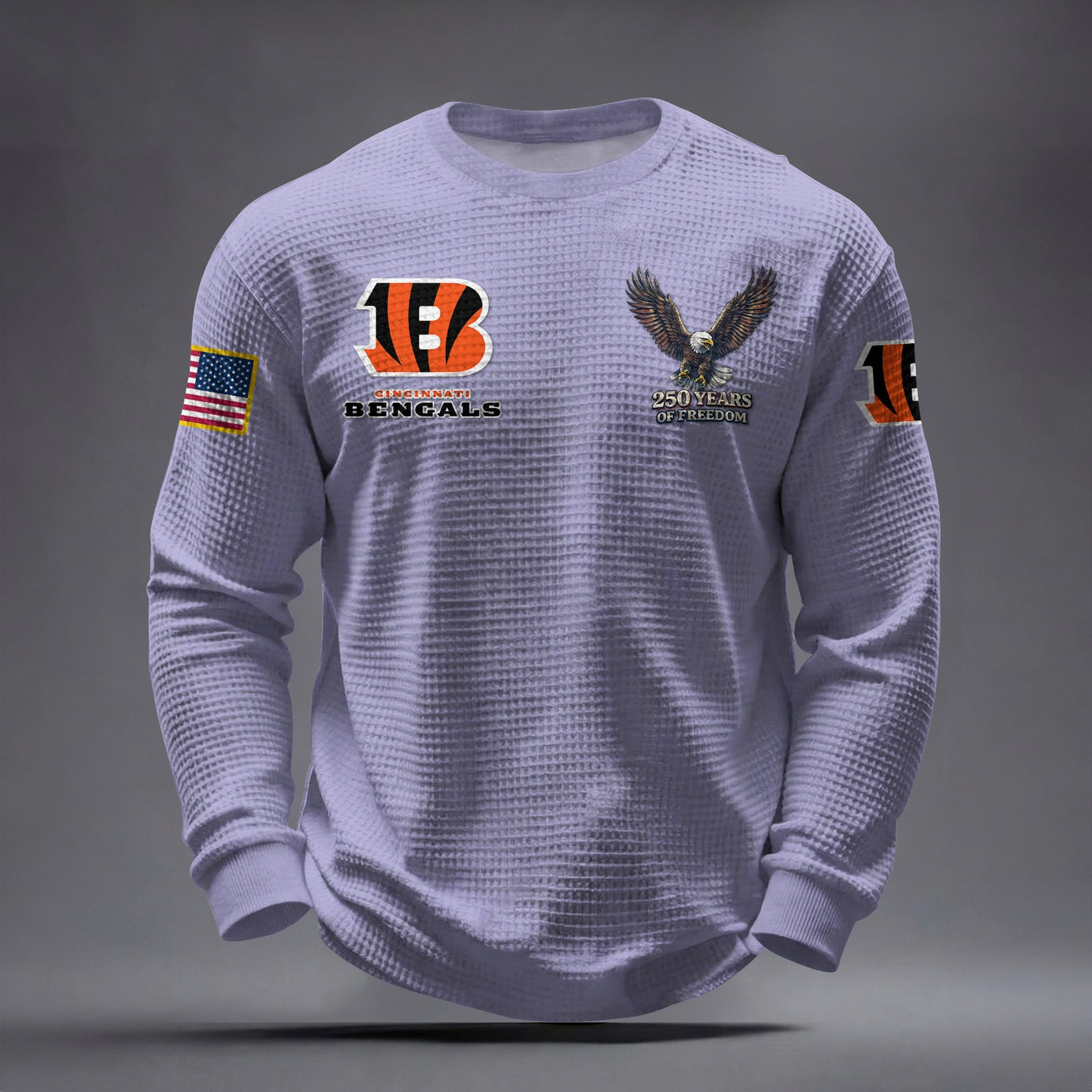CIN x NFL Waffle Sweatshirt DatND DVT