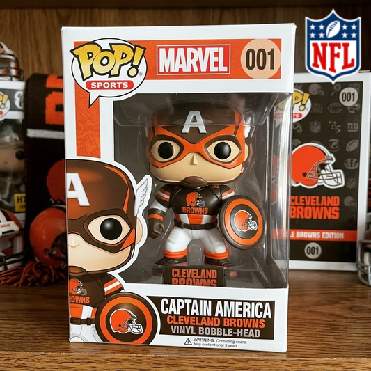 CLE x NFL CAPTAIN AMERICA FUNKOS DATND TANTD 010426