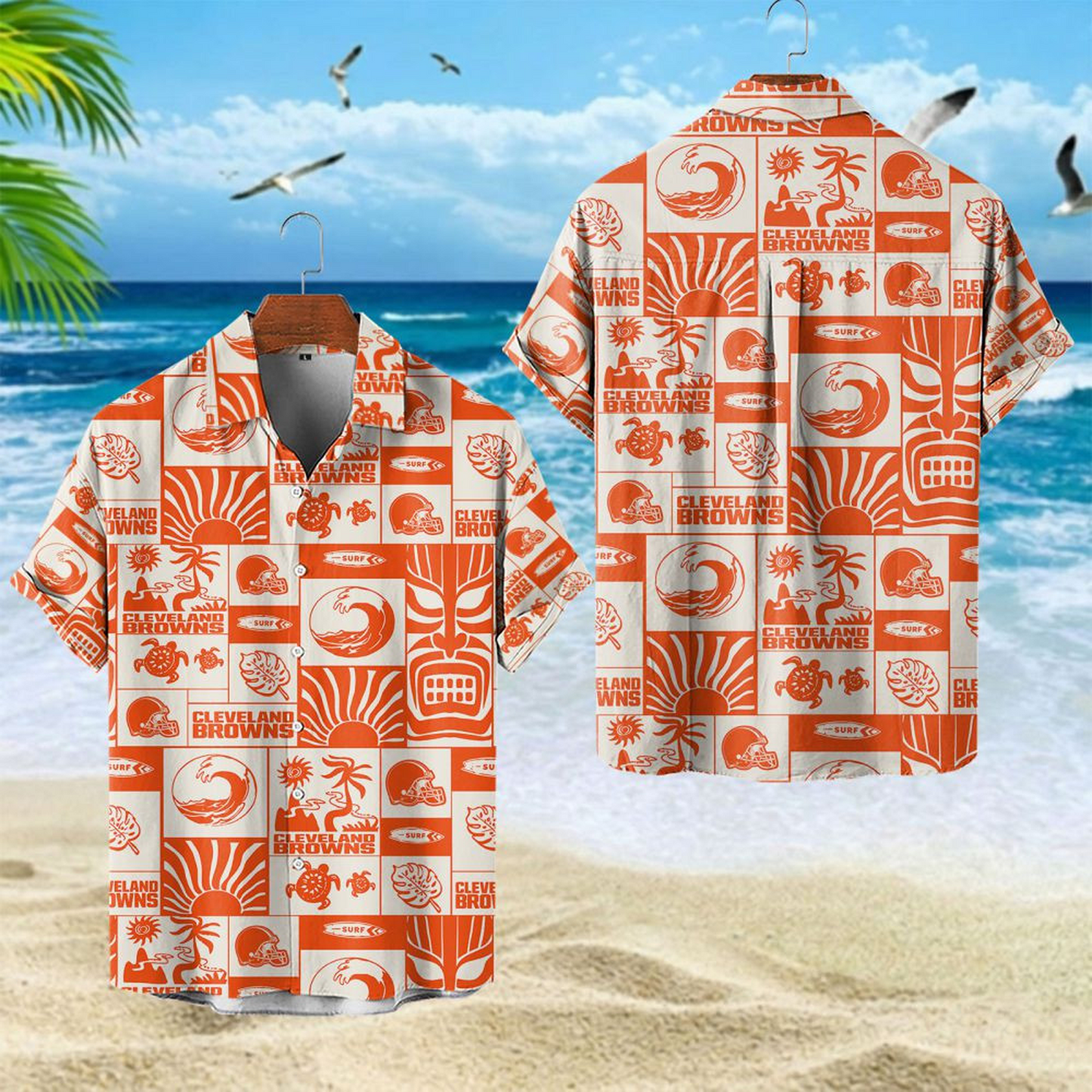 CLE x NFL Hawaiian Shirt 1604 DatND DVT