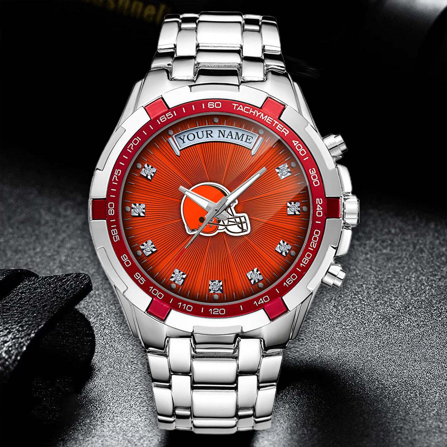 CLE x NFL Luxury Men Watch DATND TANTD 200426