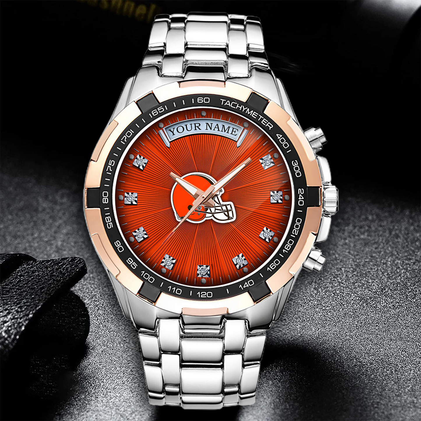 CLE x NFL Luxury Men Watch DATND TANTD 200426