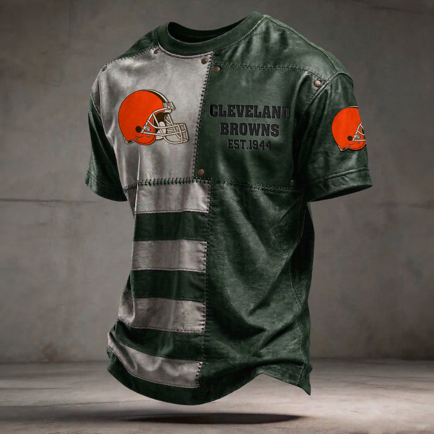 CLE x NFL T-Shirt 0404 DatND DVT Green