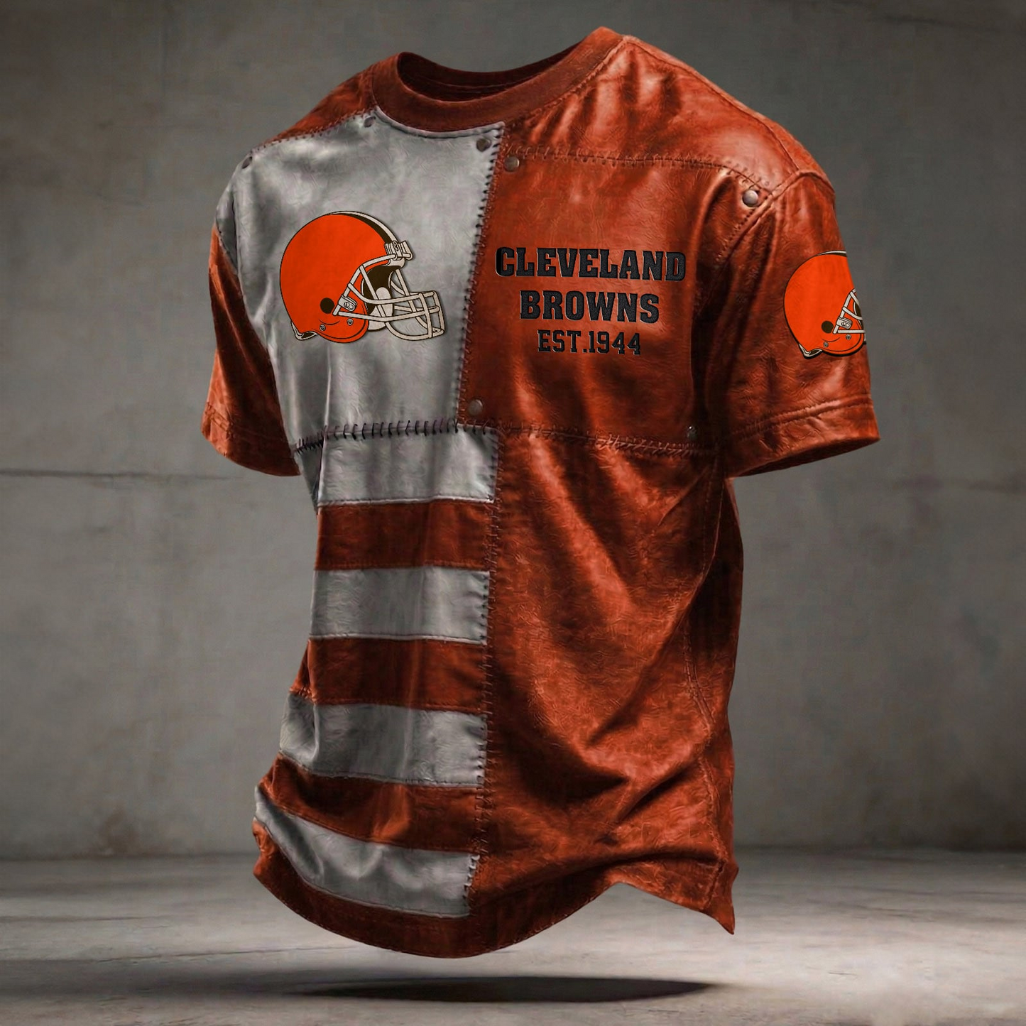 CLE x NFL T-Shirt 0404 DatND DVT Orange