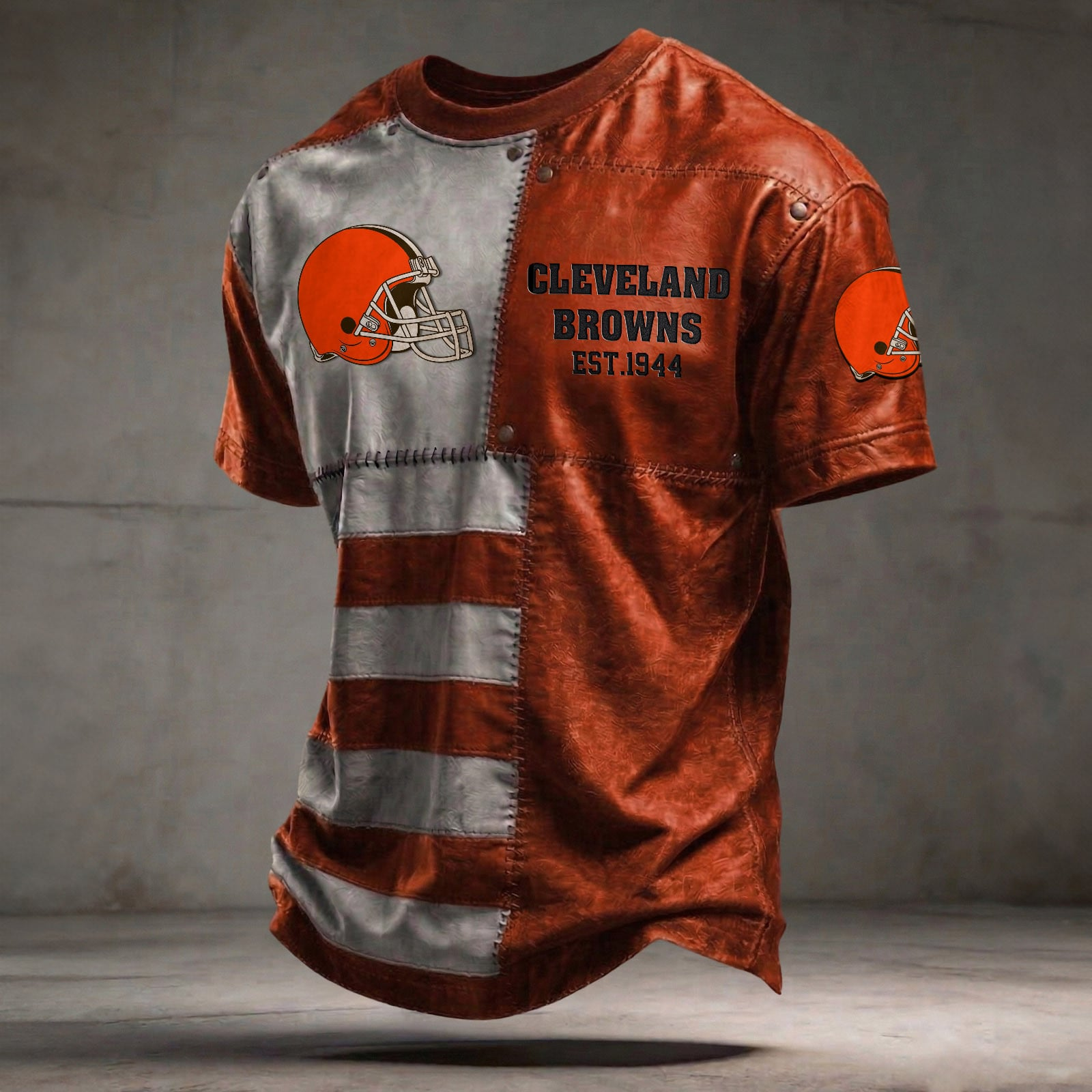 CLE x NFL T-Shirt 0404 DatND DVT Orange