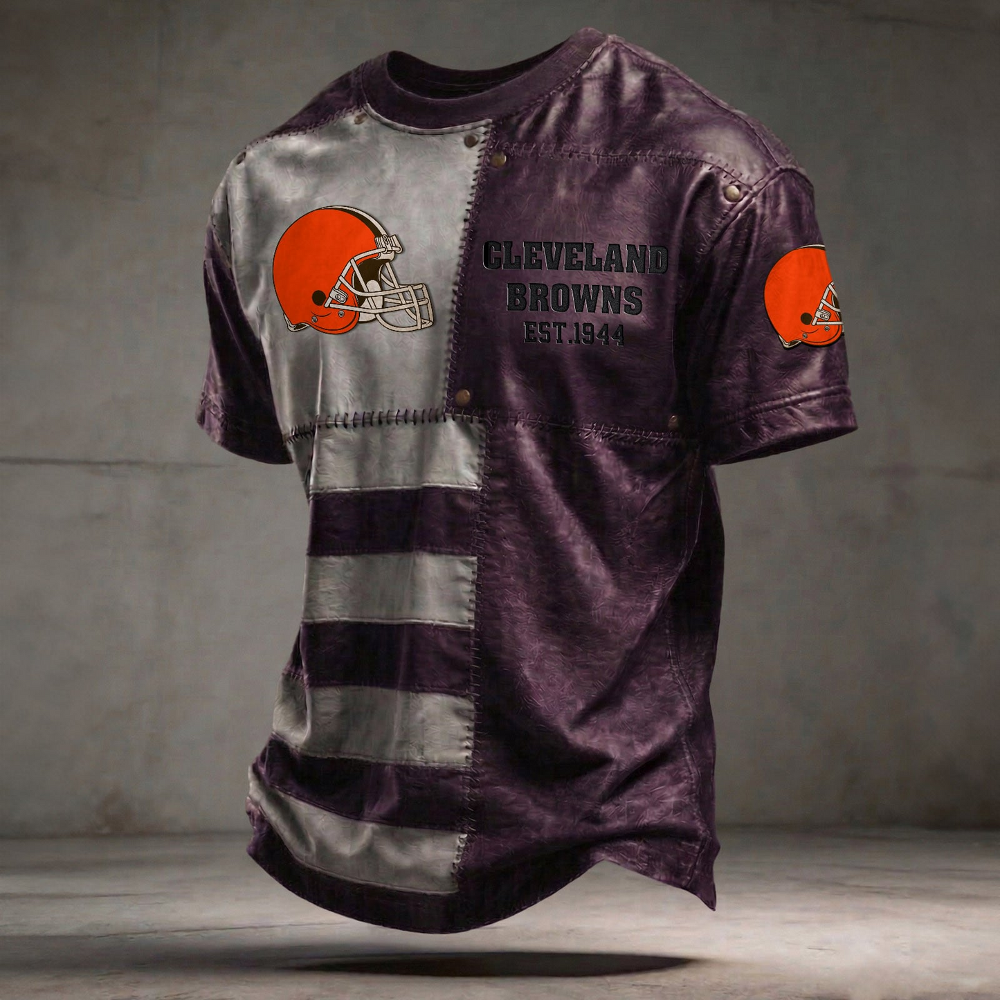 CLE x NFL T-Shirt 0404 DatND DVT Purple