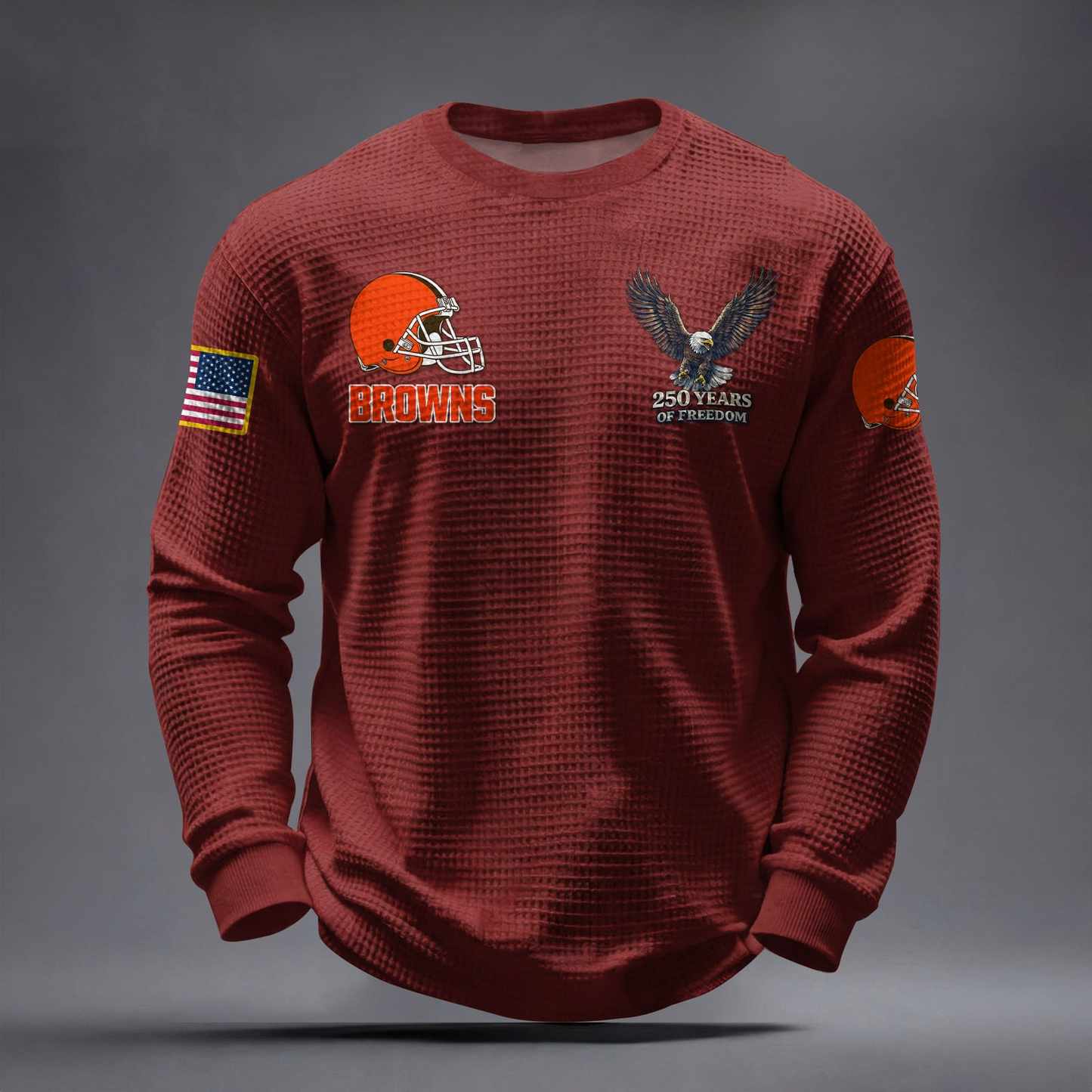 CLE x NFL Waffle Sweatshirt DatND DVT