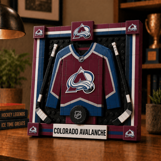 COL x NHL Framed Jersey Building Set 2404 DatND DVT