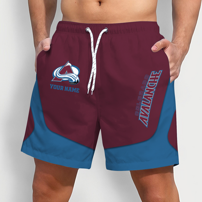 COL x NHL Team Special Short Pants For Men Custom Name Gifts DATND TANTD 090426
