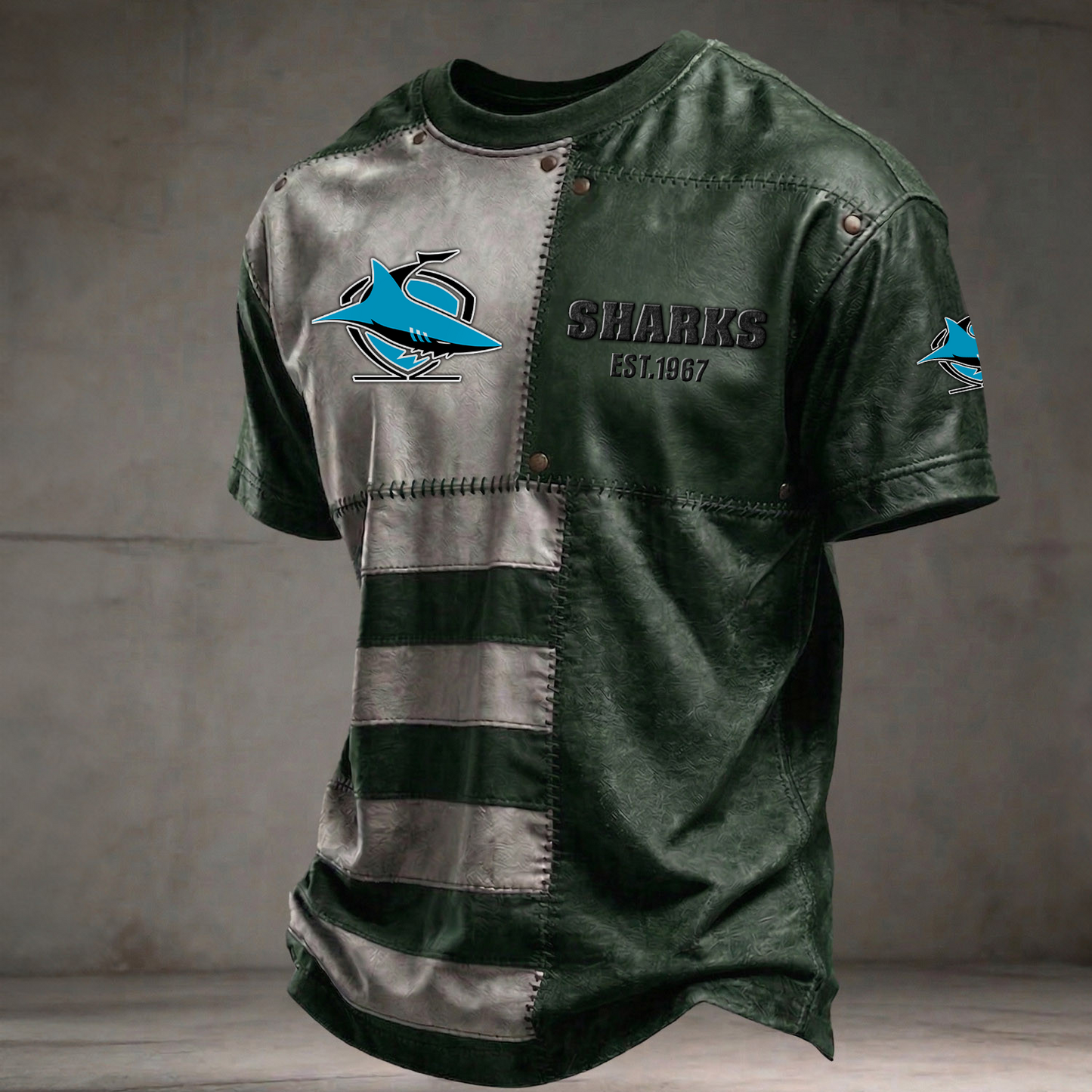 CRO x NRL Premium 3D Shirt DATND TANTD 060426 Green