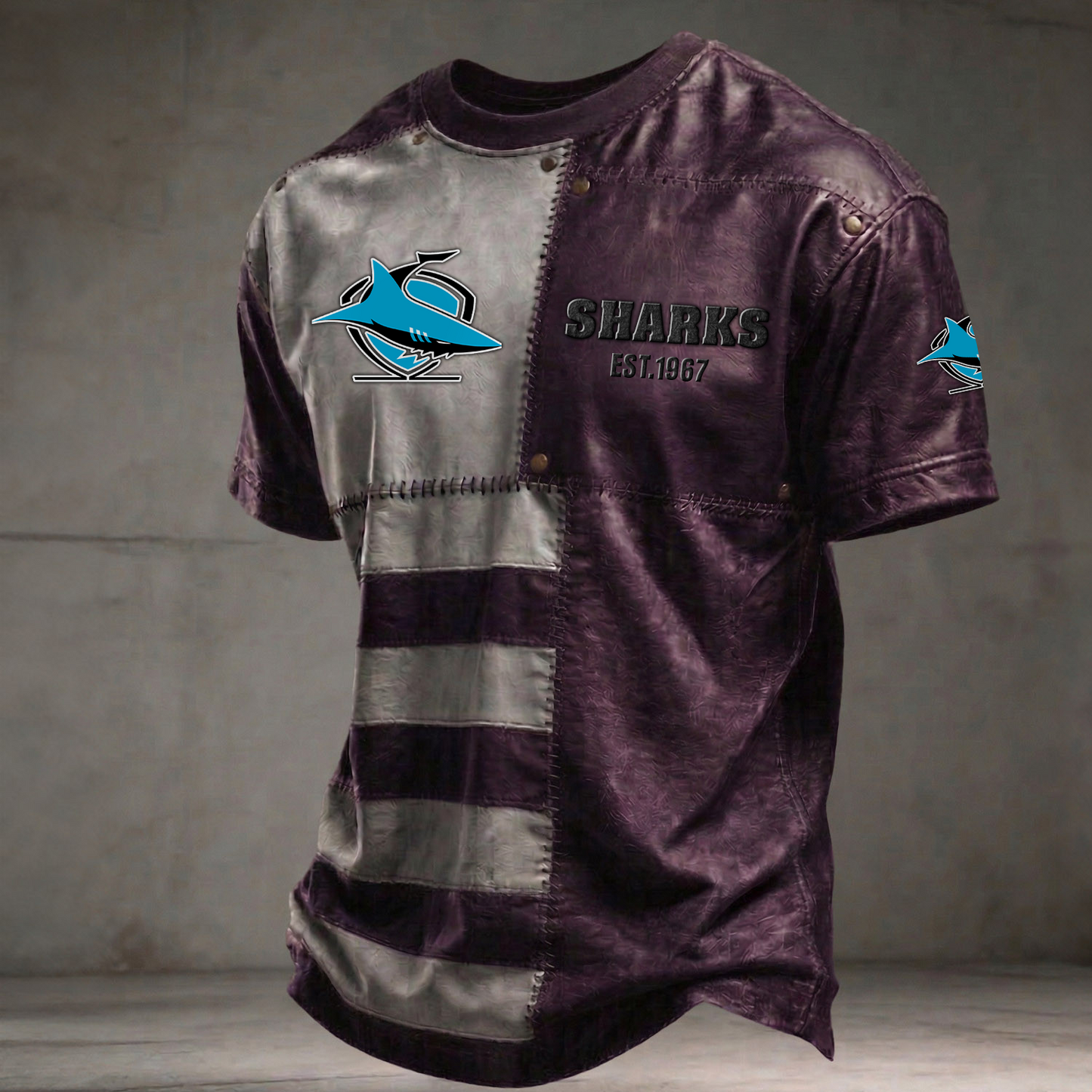 CRO x NRL Premium 3D Shirt DATND TANTD 060426 Purple