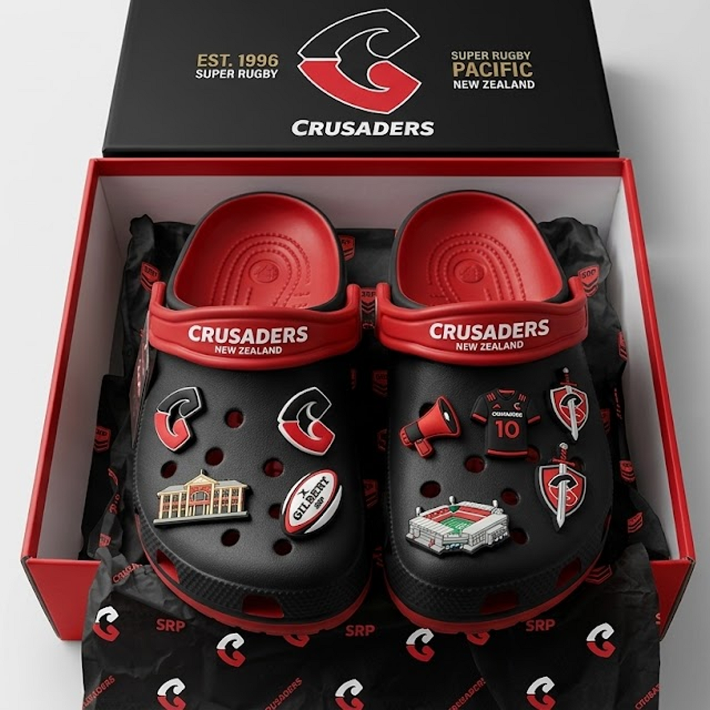 CRU x SRP Premium Crocs Clogs Shoes DATND TANTD 140426
