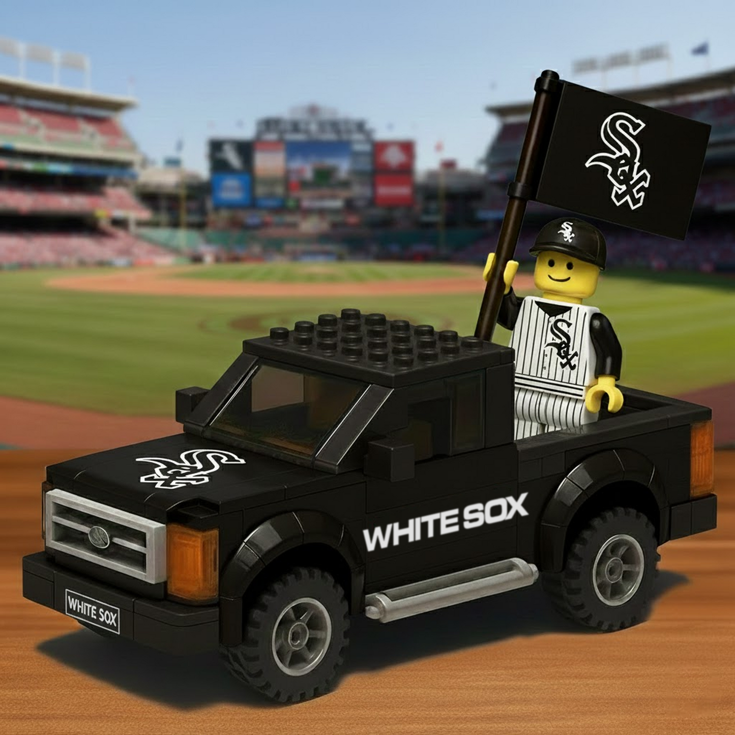 CWS x MLB Building Blocks Truck Toy Set DatND DVT