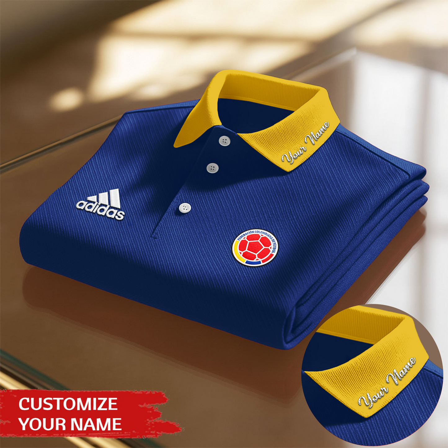Colombia Premium WC26 Polo Shirt 0805 DatND DVT