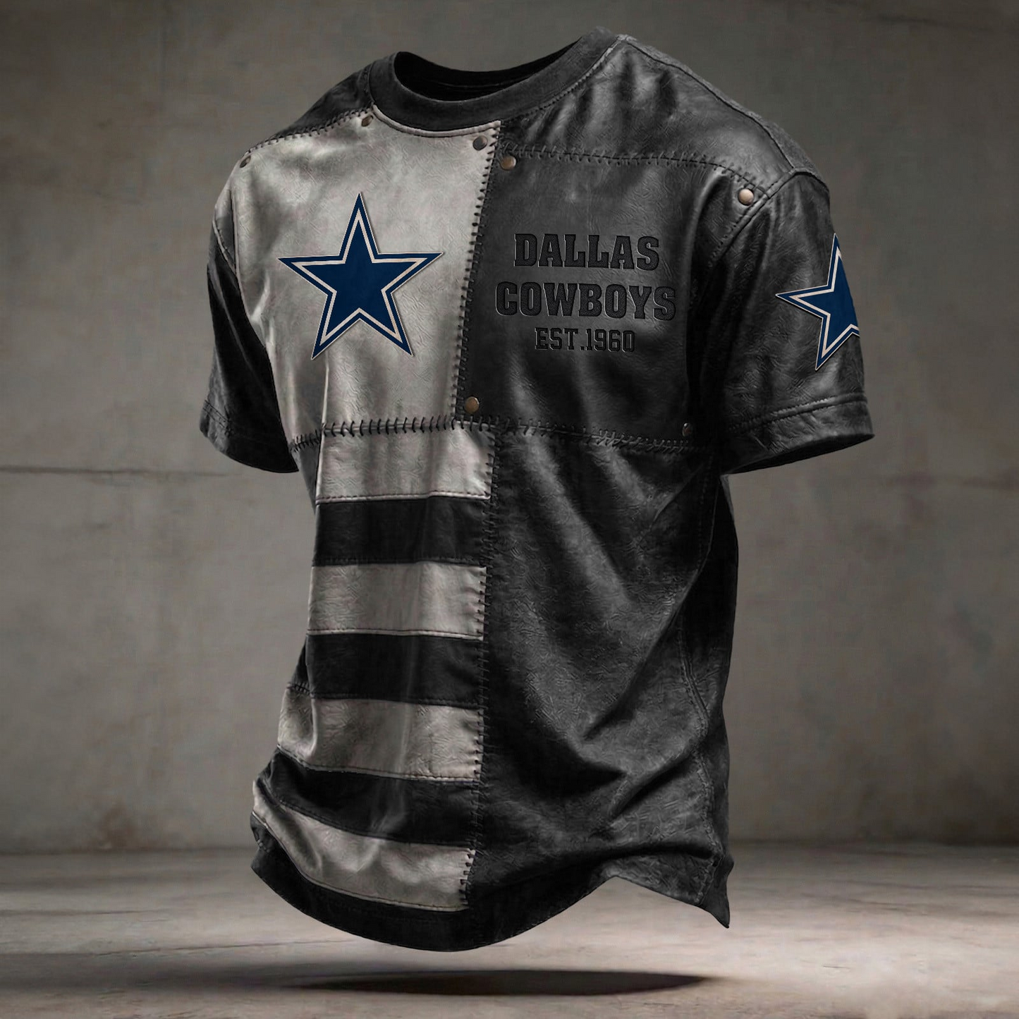 DAL x NFL T-Shirt 0404 DatND DVT Black
