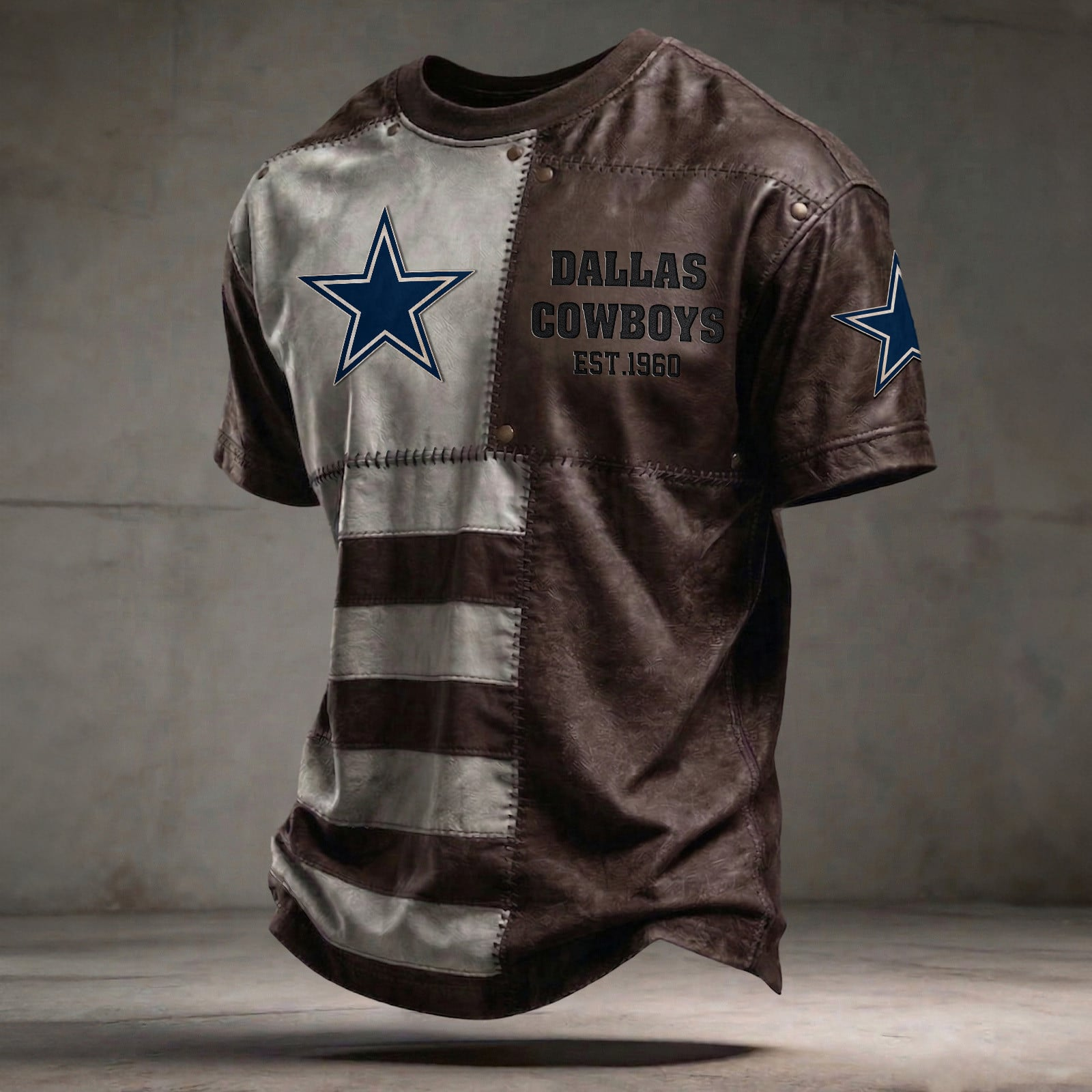 DAL x NFL T-Shirt 0404 DatND DVT Brown