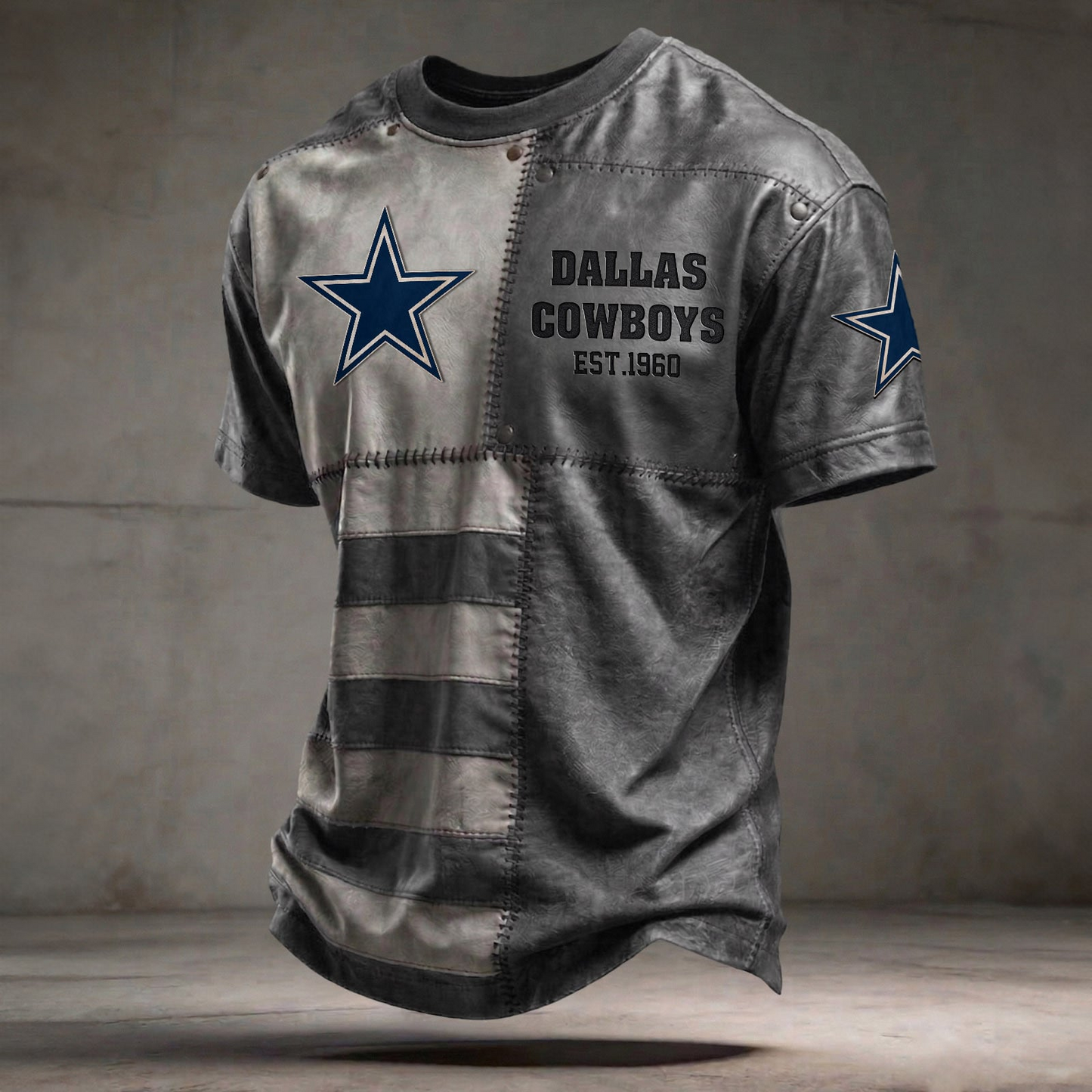 DAL x NFL T-Shirt 0404 DatND DVT Grey