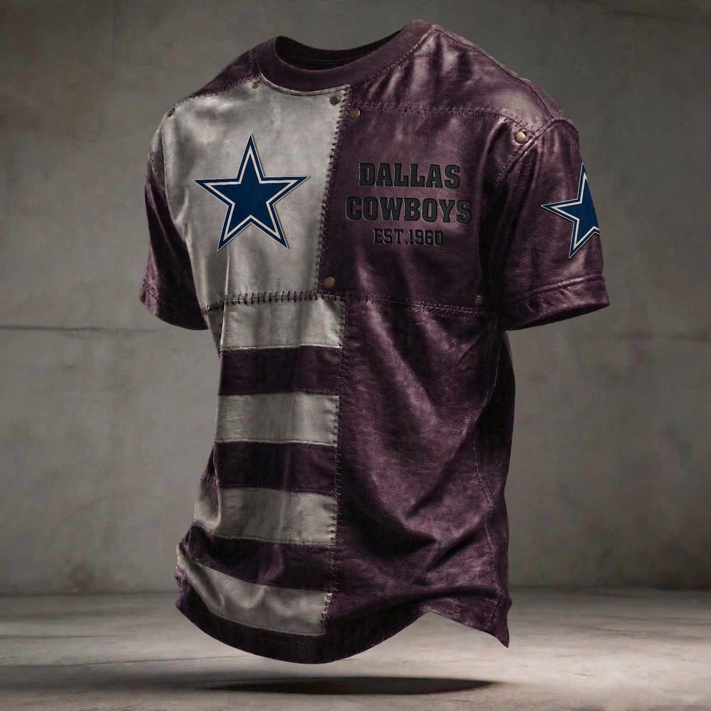 DAL x NFL T-Shirt 0404 DatND DVT Purple