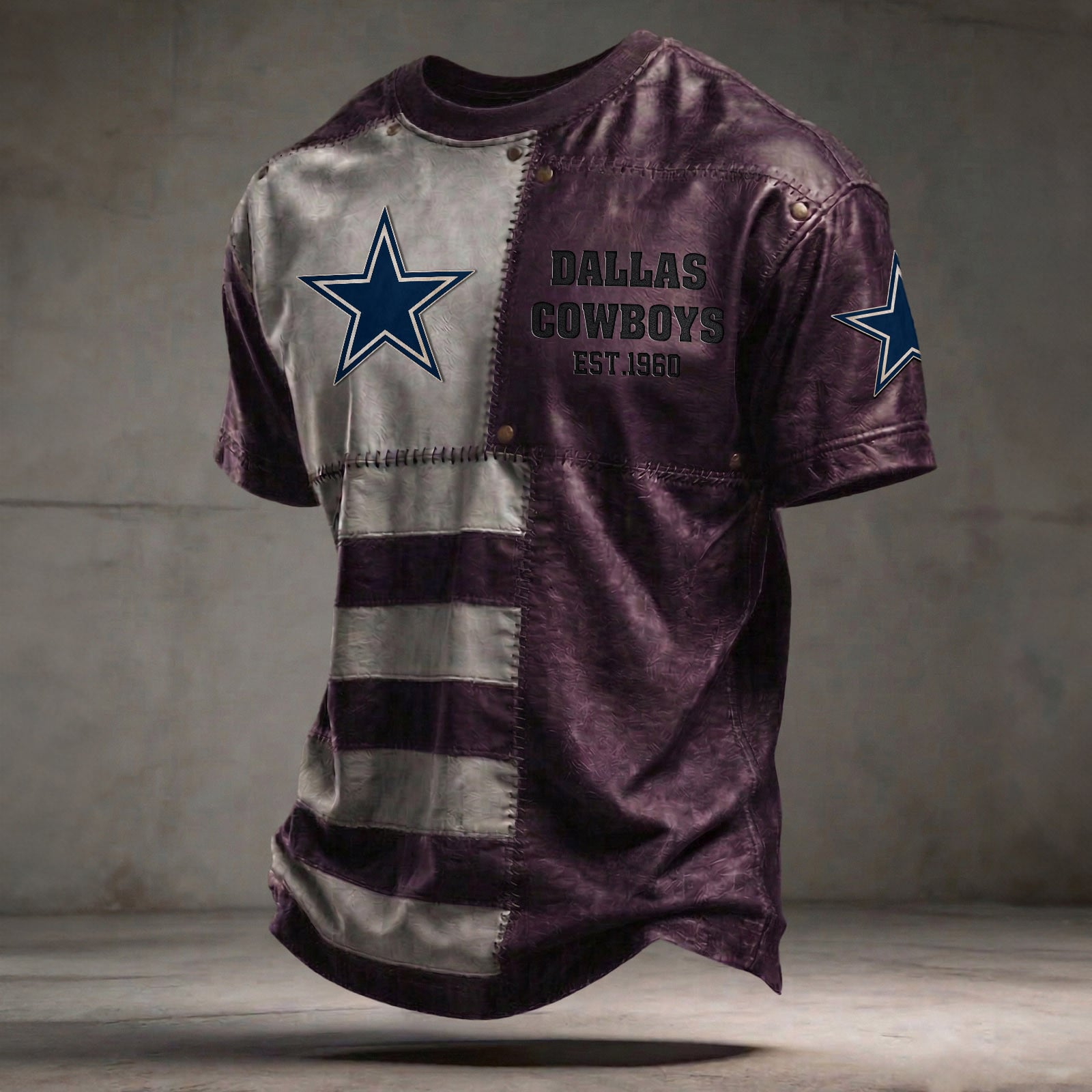 DAL x NFL T-Shirt 0404 DatND DVT Purple