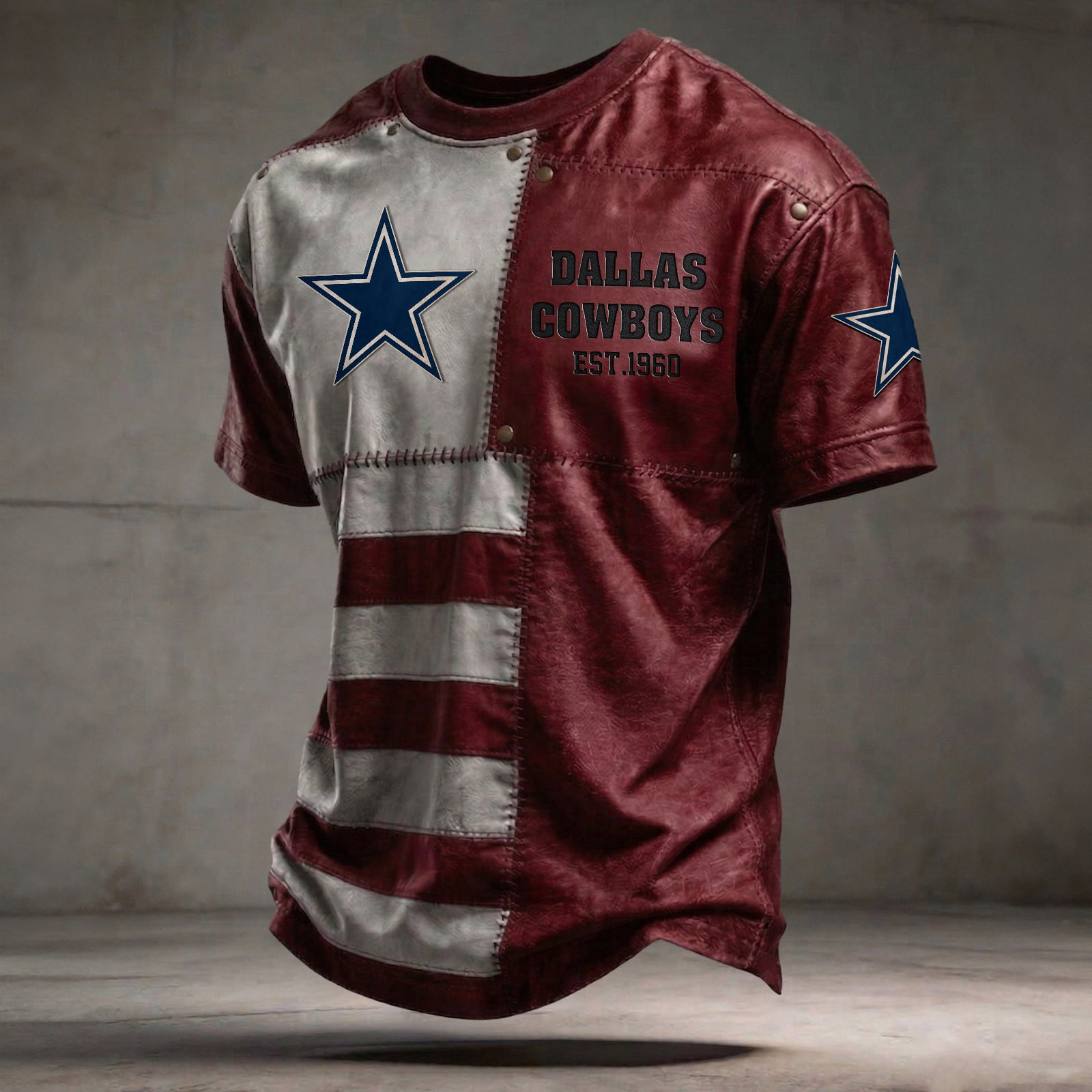 DAL x NFL T-Shirt 0404 DatND DVT Red