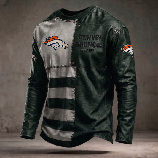 DEN x NFL Long Sleeved Shirt 2304 DatND DVT Army