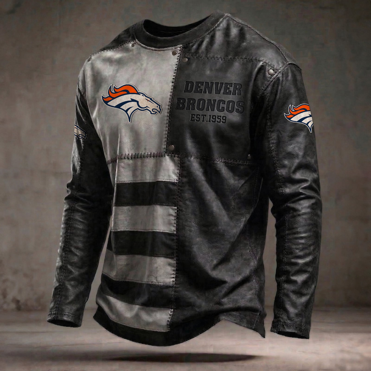 DEN x NFL Long Sleeved Shirt 2304 DatND DVT Army