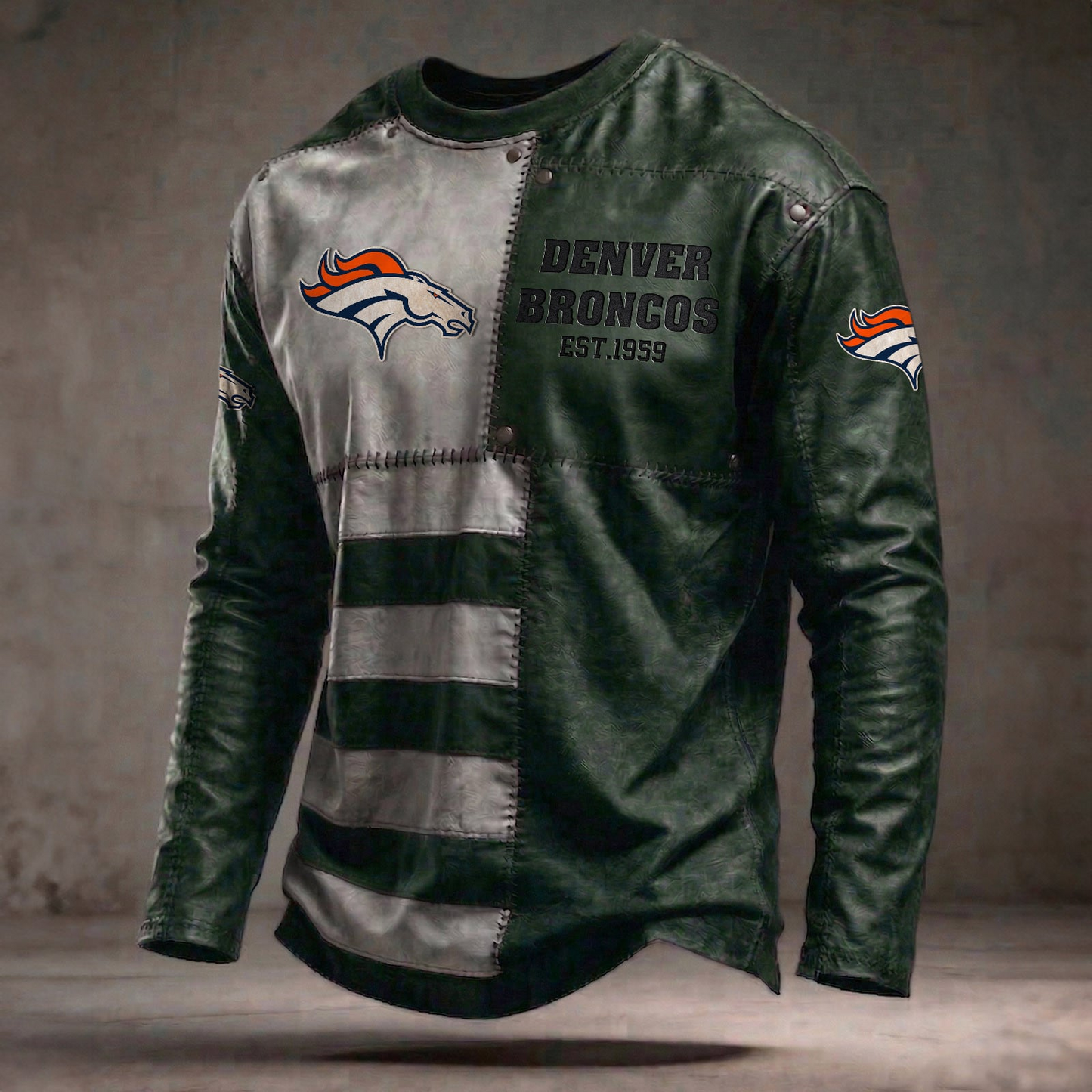 DEN x NFL Long Sleeved Shirt 2304 DatND DVT Army