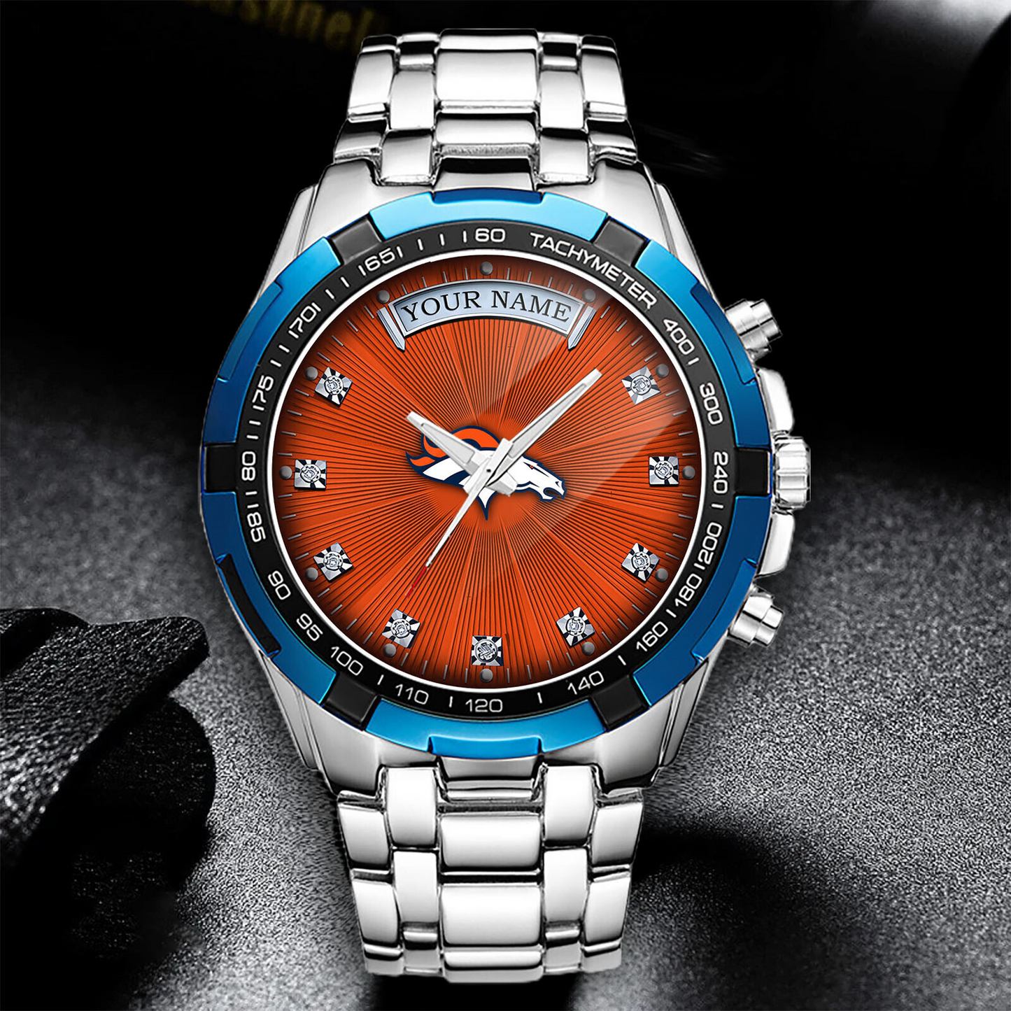 DEN x NFL Luxury Men Watch DATND TANTD 200426