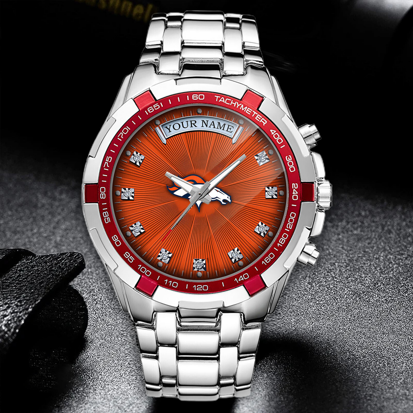 DEN x NFL Luxury Men Watch DATND TANTD 200426