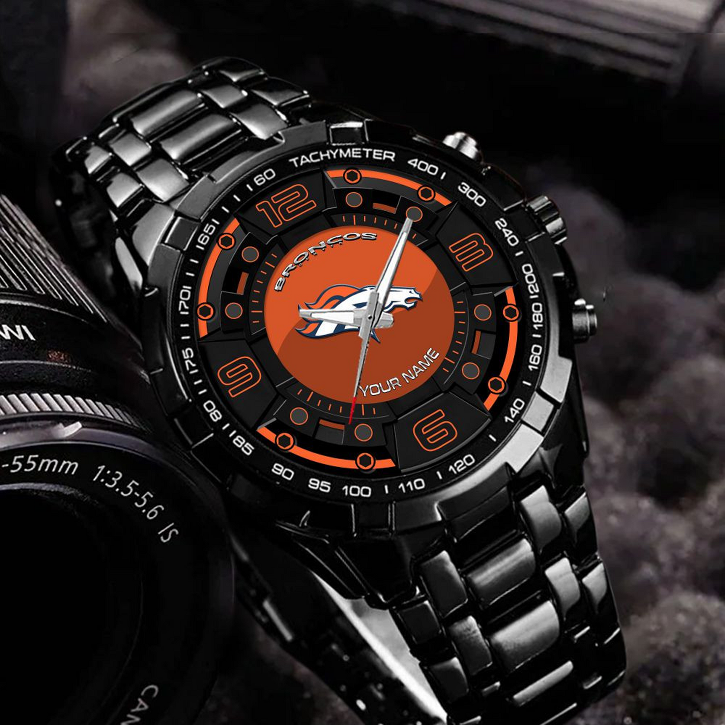 DEN x NFL Stainless Steel Watch DatND DVT
