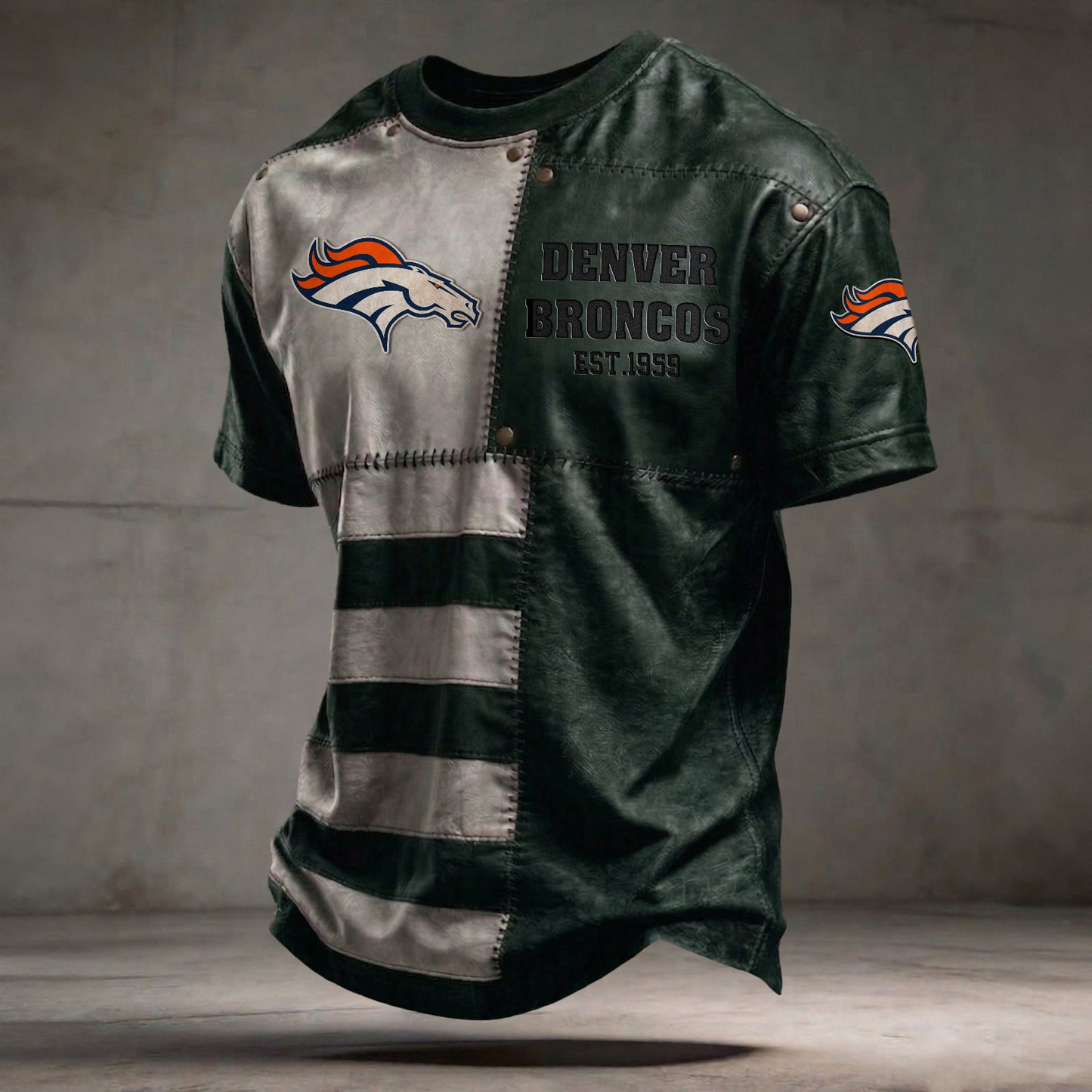 DEN x NFL T-Shirt 0404 DatND DVT Army