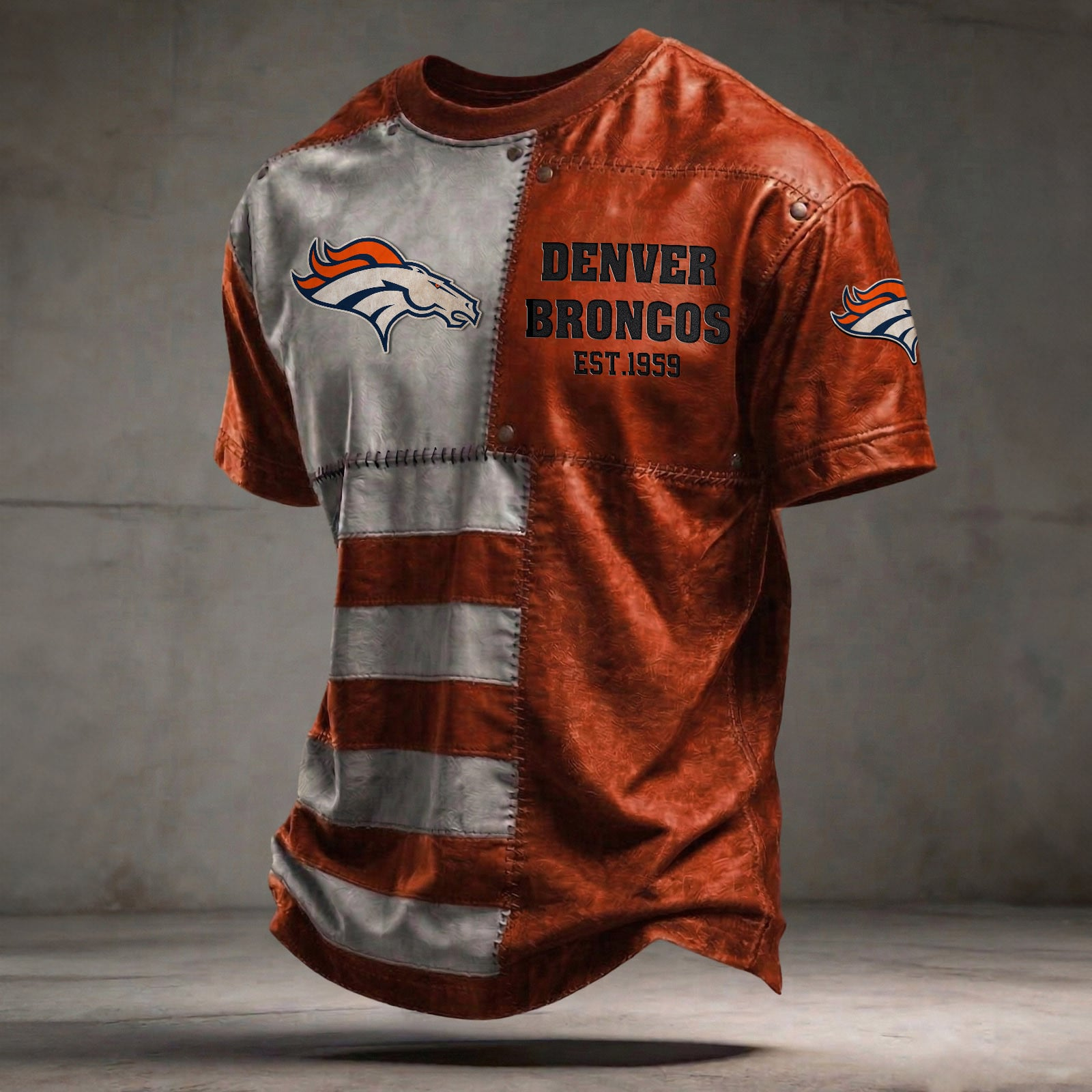 DEN x NFL T-Shirt 0404 DatND DVT Orange