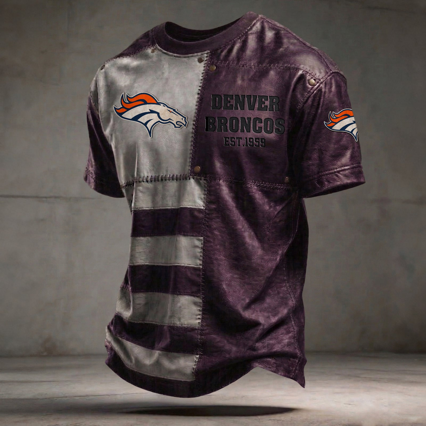 DEN x NFL T-Shirt 0404 DatND DVT Purple