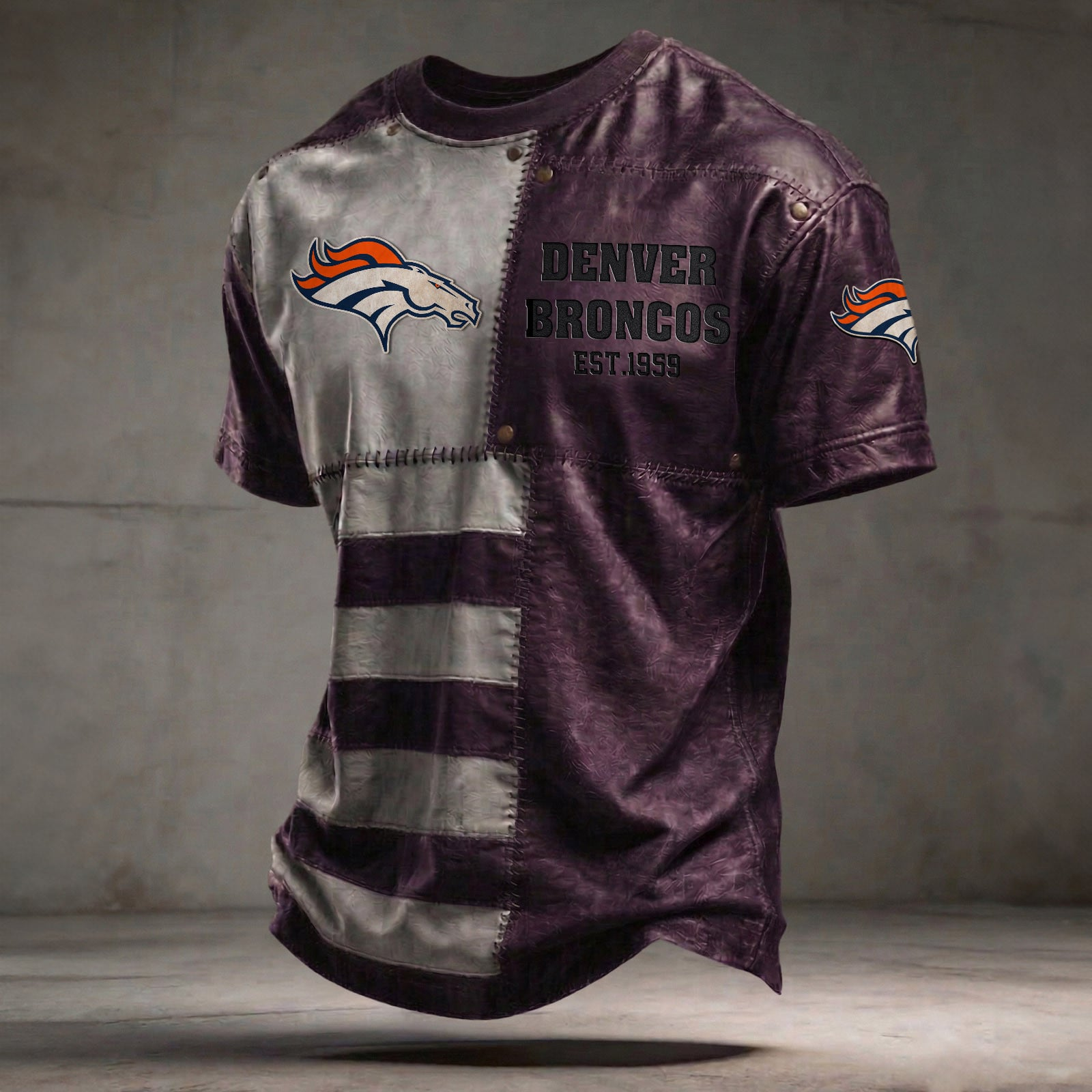 DEN x NFL T-Shirt 0404 DatND DVT Purple
