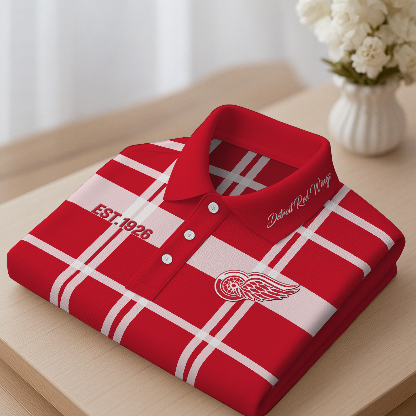 DET Premium NHL Polo Shirt 2703 DatND DVT 1
