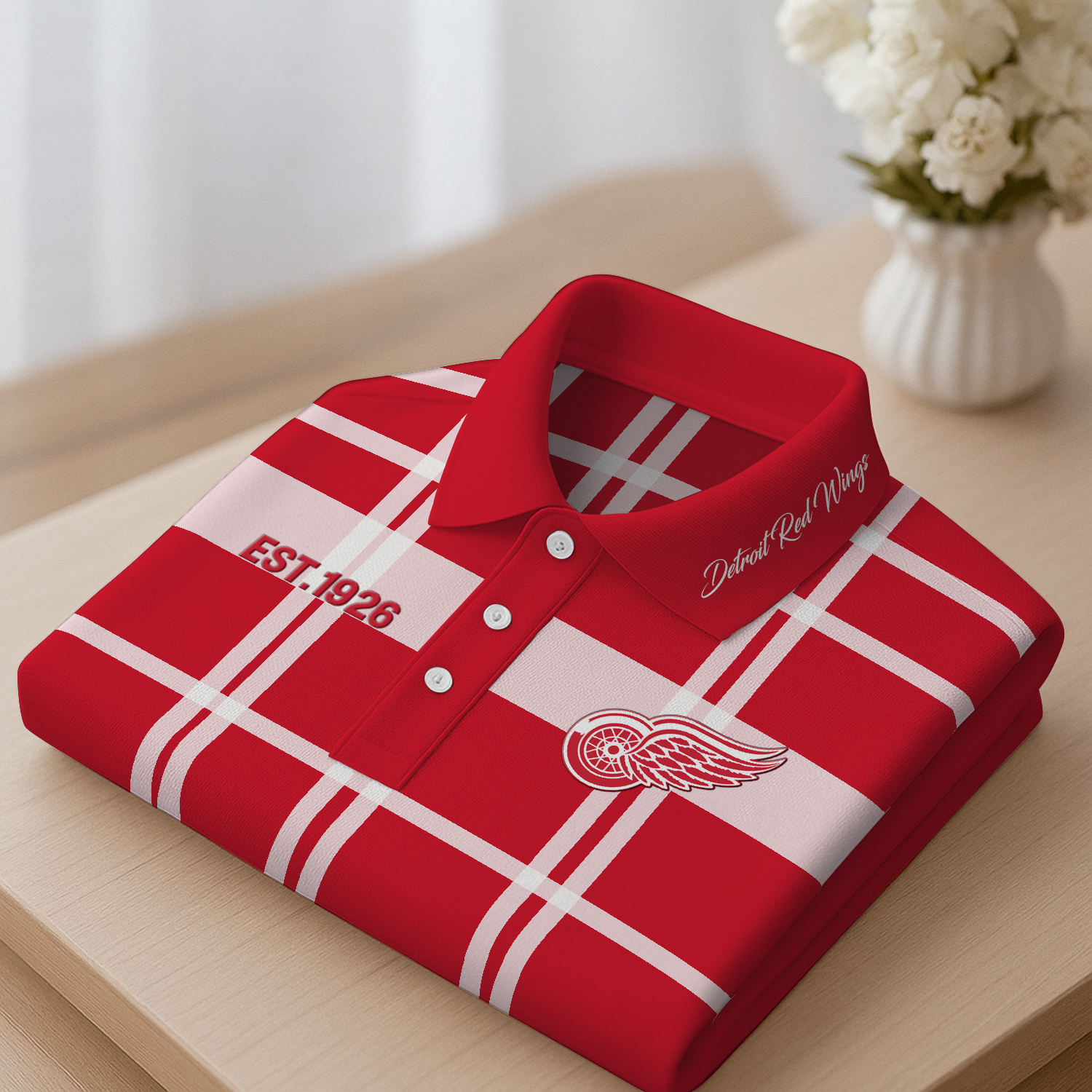 DET Premium NHL Polo Shirt 2703 DatND DVT 1