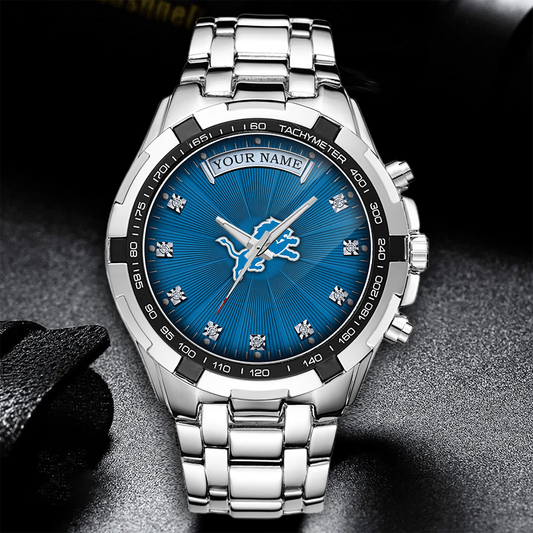 DET x NFL Luxury Men Watch DATND TANTD 200426