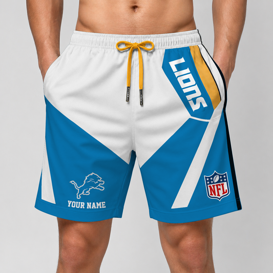 DET x NFL Special Short Pants For Men Custom Name V2 DATND TANTD 290426