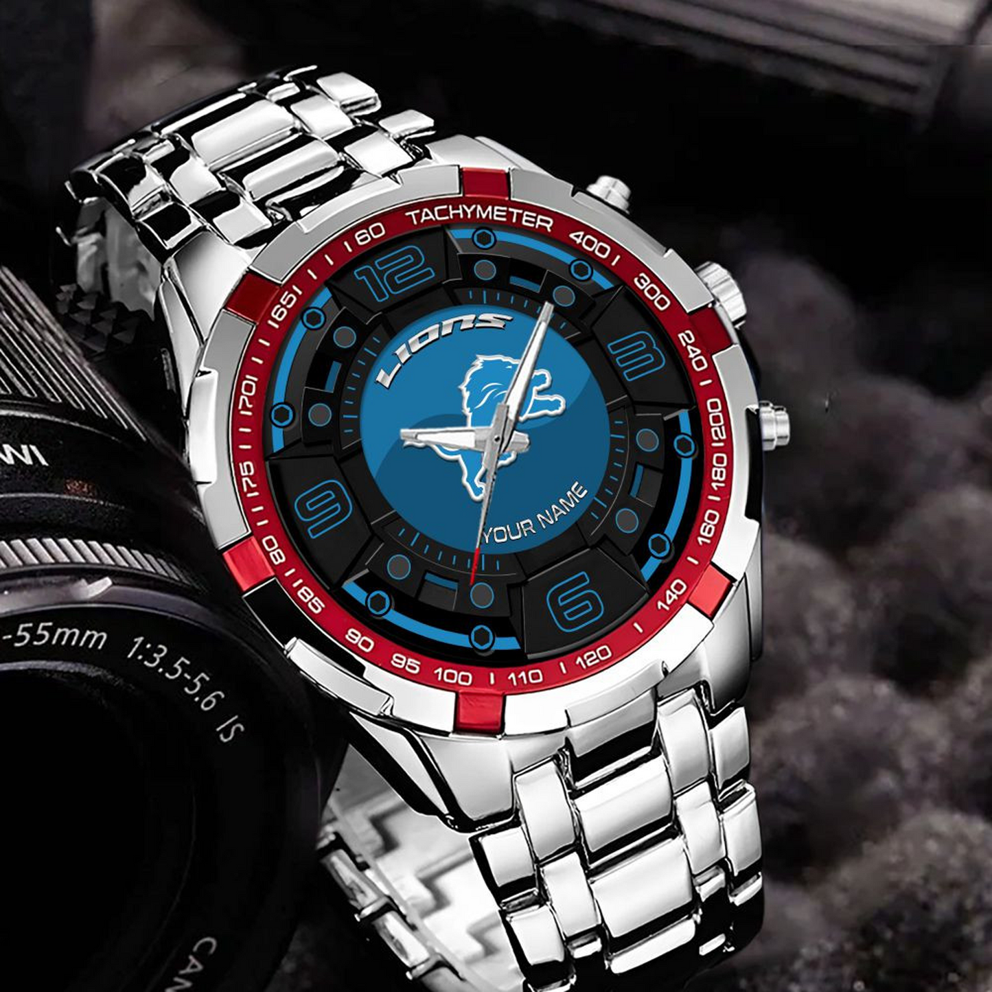 DET x NFL Stainless Steel Watch DatND DVT