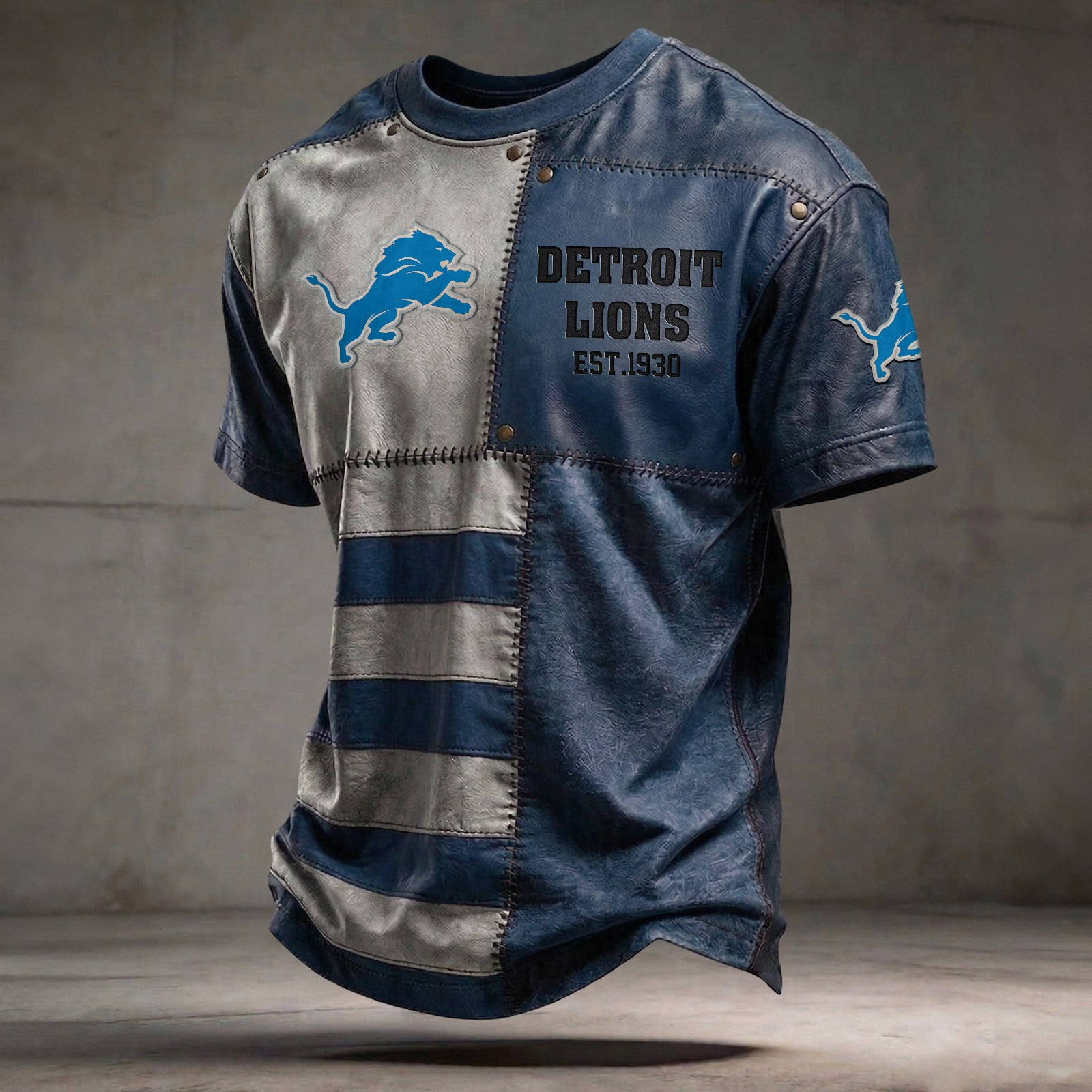 DET x NFL T-Shirt 0404 DatND DVT Blue