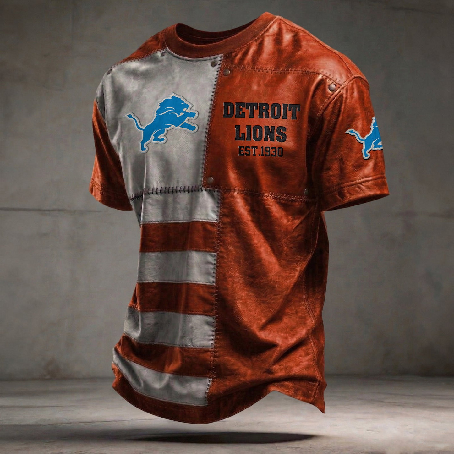 DET x NFL T-Shirt 0404 DatND DVT Orange