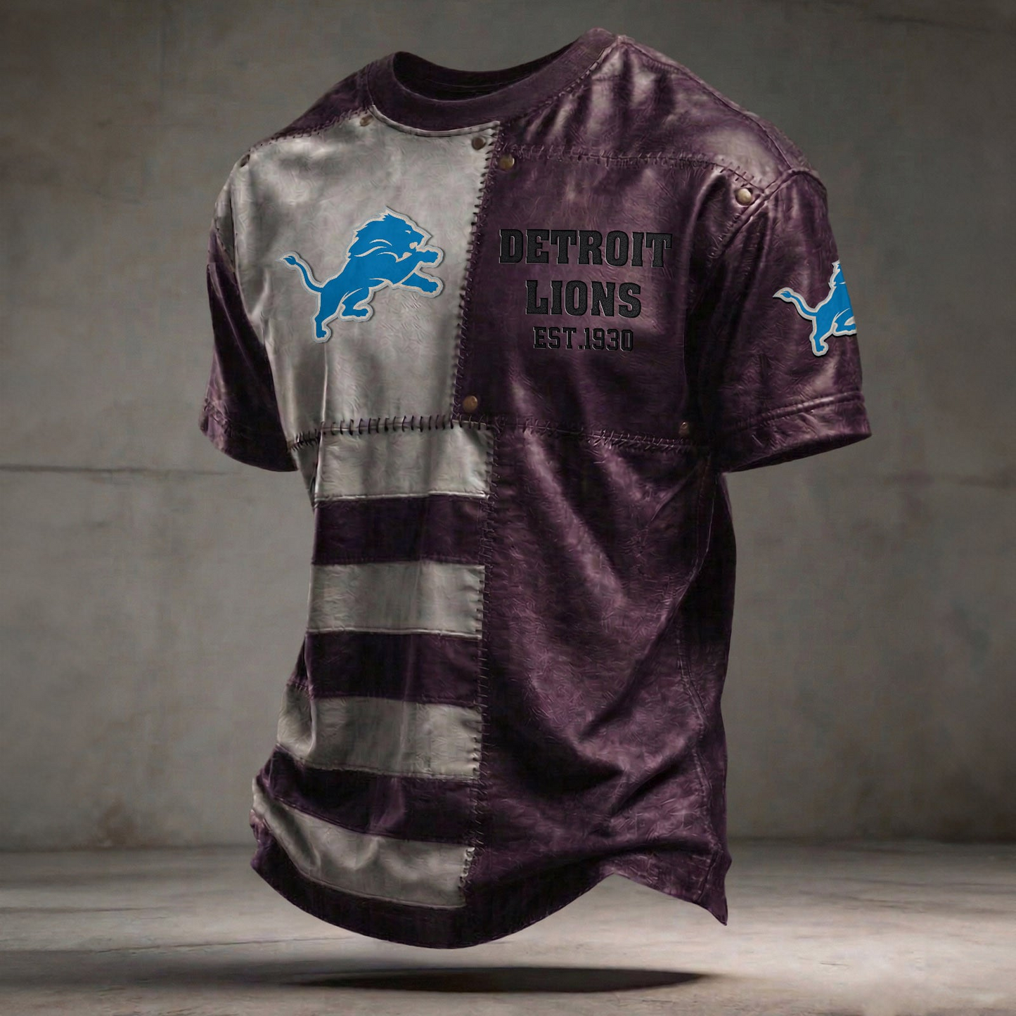 DET x NFL T-Shirt 0404 DatND DVT Purple