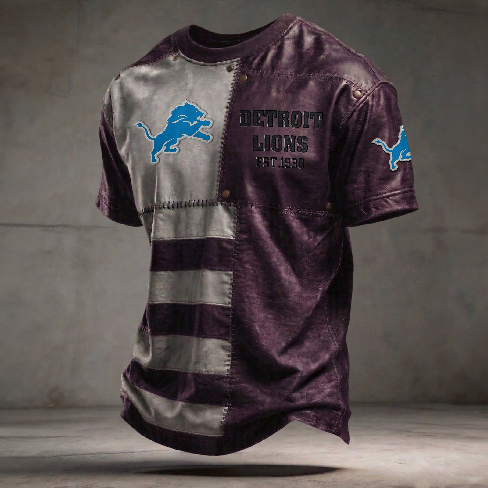 DET x NFL T-Shirt 0404 DatND DVT Purple